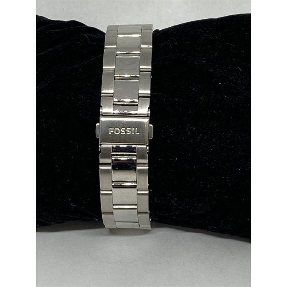 Fossil Perfect Boyfriend ES3883 Women Silver Band - Picture 6 of 12